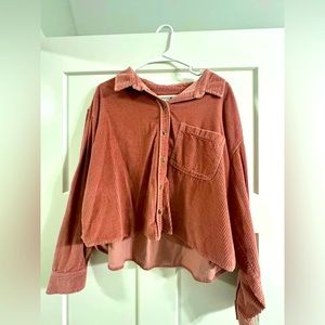 American Eagle, Size XL, Corduroy top